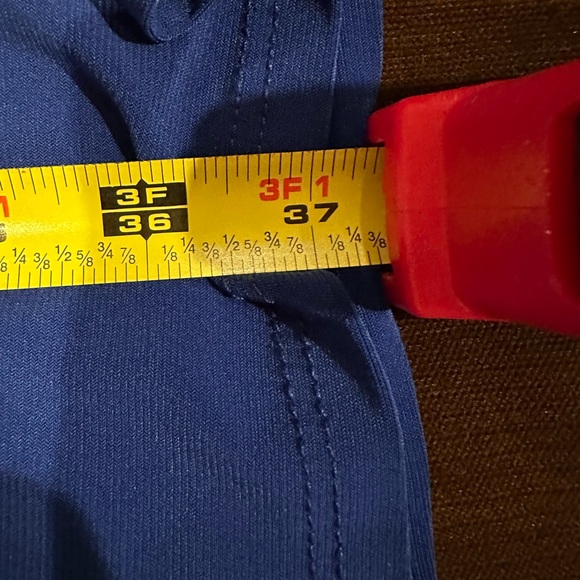 Nik & Nash New York Dress NWT Royal Blue Sleeves Sequence & Pearl Beading Sz XL. - Picture 11 of 13